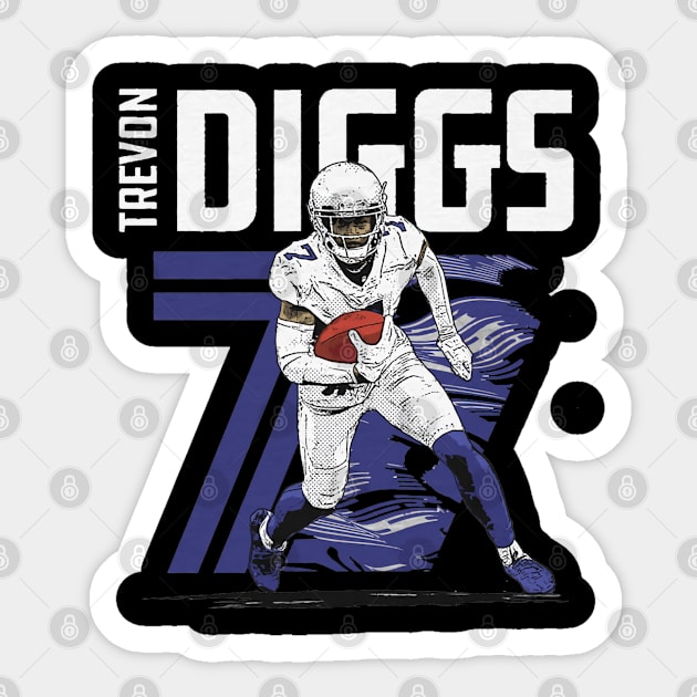 Trevon Diggs Dallas Inline Sticker by Buya_Hamkac